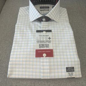 Men's Van Heusen Slim-Fit Dress Shirt Small